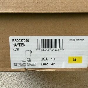 Born Rust Heeled Boots